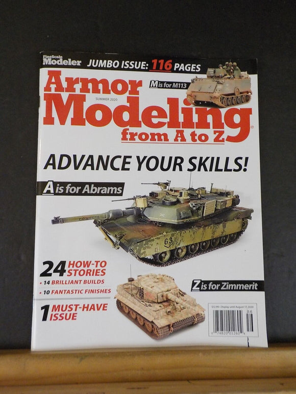 Finescale Modeler Armor Modeling from A-Z Summer 2020