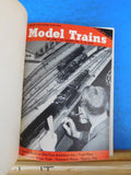 Model Trains Bound Volume 8 1955-56   Green