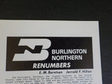 Pacific News #102 Pacific Rail News 1970 April Burlington Northern renumbers