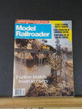 Model Railroader Magazine 1984 April Furlow builds foam scenery Structures for t