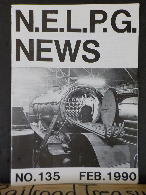 N.E.L.P.G. News #135 1990 February No.135 North Eastern Locomotive Preservation