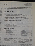 O Scale Railroading #35 December 1974 Automated hi-rail Big model photo section
