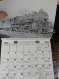 New York Central Historical Society Calendar Lot of 5 1984-1988