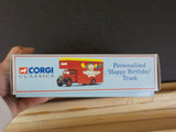 Corgi Personalised Happy Birthday John Truck 97093 Personalized