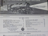 Baltimore & Ohio Employee Magazine 1950 May B&O Lowell Thomas in B&O ads