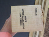 Ertl Horse & Delivery Wagon bank The Golden Rule Wyoming