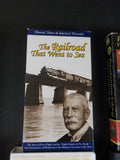 VHS Lot of 5 Steam Whistles-Sawdust-Salt Air, Pocahontas Glory, Railroad that we