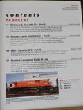 Diesel Era Magazine 2012 November December B& EMD F7s MP EMD SD40-2s