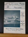 Boston & Maine Railroad Employee Magazine 1954 March April Financial Edition