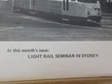 Electric Traction Australian Urban Transit Magazine 1981 November