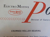 EMD Pointers 1967 December 11 Crowned roller bearing