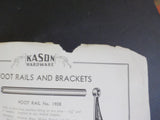 Kason Hardware Catalogue No 42 Refrigerator and Store Fixture Hardware 1939