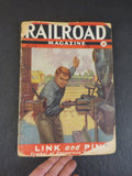 Railroad Magazine 1941 May Lincoln Pin L&A locos Logging PM