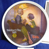 Plate Norman Rockwell After the Party Mother's Day