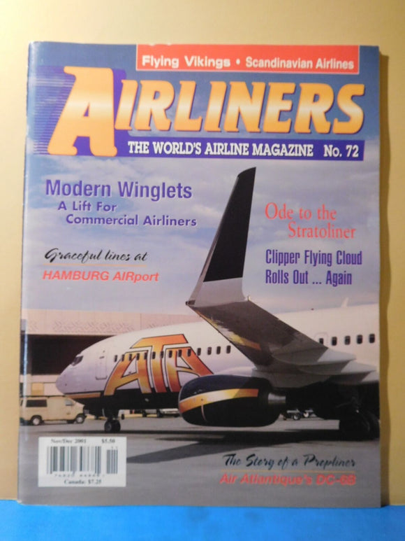 Airliners World’s Airline Magazine 2001 Nov Dec #72 Ode to the Stratoliner