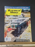Railroad Model Craftsman Magazine 1998 April Rebuilding layout for better operat