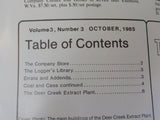 Log Train Magazine V3 #3 1985 Deer Creek Extract Plant