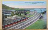 Postcard Rockville Bridge Longest Stone Bridge in the World Harrisburg PA