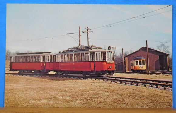Postcard Car 6062 and Trailer 7802 from Vienna Austria near Wheaton Maryland