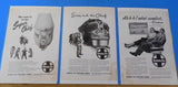 Ads Santa Fe Railway Lot #13 Advertisements from various magazines (10)