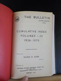 NRHS Bulletin Bound Vol 35-36 1970-71   12 issues + Index 1936-1970
