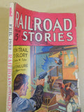 Railroad Stories Magazine 1933 Feb diasters CP locos History of ATSF Indians