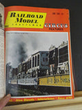 Railroad Model Craftsman Magazine Bound Volume 35 1966-1967 Damaged