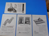 Ads Southern Railway System Lot #18 Advertisements from various magazines (10)