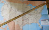 Map Union Pacific Railroad 1994 UP & Connecting Short Lines