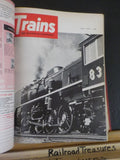 Trains Magazine Bound Volume 27-28 Nov 1966 - Oct 1968