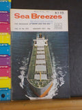 Sea Breezes Magazine #373 Vol 51 1977 January Ferry Scene Fire in the Channel