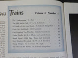 Trains Magazine 1943 November C&EI ACL UP Broad Streets train shed destroyed 192