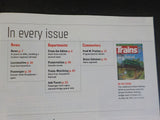 Trains Magazine 2019 April SC Aiken Railroad Maontan Rail Link Hoosier land trou