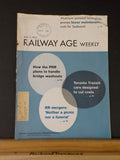 Railway Age Weekly 1962 May 7 PRR bridge washouts Mergers Toronto Transit Loose
