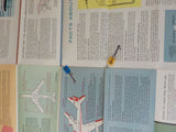 Map American Airlines System Map T197S 1963 April
