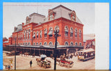 Postcard Union Station Canal and Adams Streets Chicago Postmarked 19075