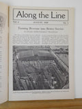 Along the Line 1929 August New York New Haven & Hartford Employee Magazine