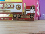 Jaycees Pennsylvania Rolling Rock 18 Wheeler Truck & Trailer Red white Beer PIN