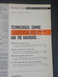 Railway Age 1965 November 8 Weekly Technology change & the railroads C&O