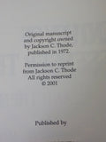 Century of Passenger Trains ..and then Some by Jackson Thode SIGNED   Hard Cover