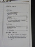 Old Toy Soldier Newsletter Vol 20 #4 1996 Aug-Sept Kulmbach ‘95 Chariots
