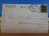 Postcard B&O Depot Chester PA Baltimore & Ohio