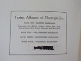 Trains Album of Photographs #2 Far Western Railroads Spiral Bound 1943 21 single
