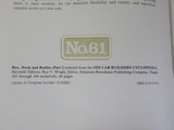 Train Shed Cyclopedia #61 1925 Box Stock & Reefers Part 1