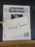 Susquehanna Reflector Vol 11 No 1 1957 January General Office and Station News