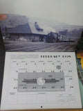 Ontario & Western O&W Calendar lot of 10 1987-1999 Not complete   WRITING
