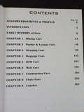 Burlington Passenger Car Photo Album by William Glick    Hard Cover