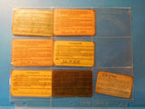 Pass Lot of 7 Reading Company Railroad Annual Employees 1956 - 1972 Conrail