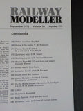 Railway Modeller 1973 September V24 #275 Yatton Junction Seattle & Cariole at Ha