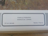 Renaissance Lithographic Print Camille Pissarro Avenue De L'Opera